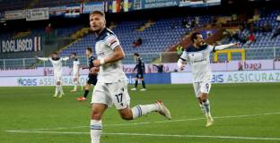 Лацио взе своето срещу Сампдория (видео)